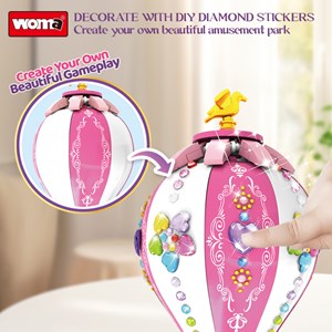 لگو فرندز خانه ویلایی با بالون 543 قطعه مدل WOMA TOY C0257_اسباب بازی لگو