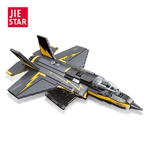 لگو کریتور جت جنگی 1268 قطعه مدل JIESTAR Military 58092 F-35B_اسباب بازی لگو