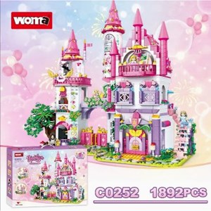 لگو فرندز قصر بزرگ 1892 قطعه مدل WOMA TOY C0252_اسباب بازی لگو