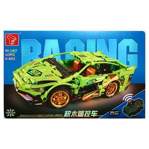 لگو تکنیک ماشین کنترلی شارژی 442 قطعه رنگ سبز مدل TA GAOLE T4027_اسباب بازی لگو