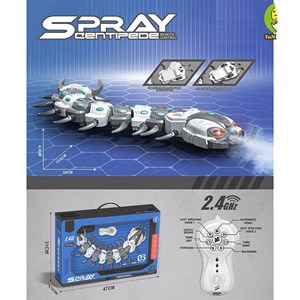 ربات اسباب بازی کنترلی شارژی مدل هزارپا دودزا موزیکال_اسباب بازی ربات