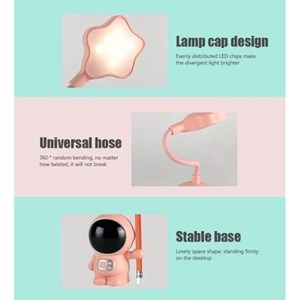 چراغ مطالعه طرح فضانورد با قابلیت تراش کردن_اسباب بازی اتاق کودک