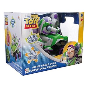 ماشین کنترلی با عروسک باز لایتر مدل Disney Toy Story Buzz Super Space Quad RC_اسباب بازی ماشین کنترلی