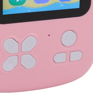 دوربین عکاسی و فیلمبرداری دیجیتال کودک با چاپ فوری حرارتی طرح خرگوش صورتی_اسباب بازی دیجیتال و هوشمند