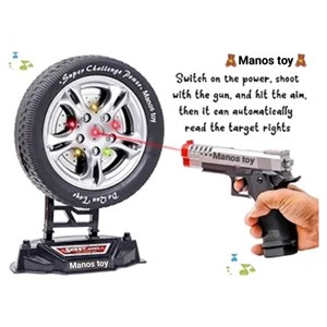 تفنگ اسباب بازی لیزری سیبل دار مدل sharp shooter_اسباب بازی تفنگ‌