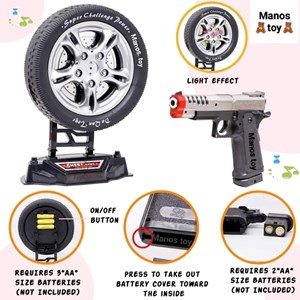 تفنگ اسباب بازی لیزری سیبل دار مدل sharp shooter_اسباب بازی تفنگ‌