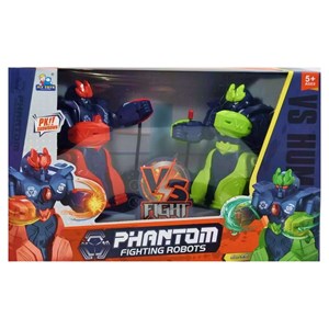 ربات اسباب بازی کنترلی جنگنده مجموعه 2 عددی_اسباب بازی ربات