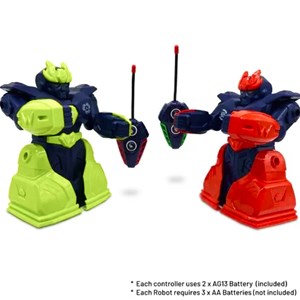 ربات اسباب بازی کنترلی جنگنده مجموعه 2 عددی_اسباب بازی ربات