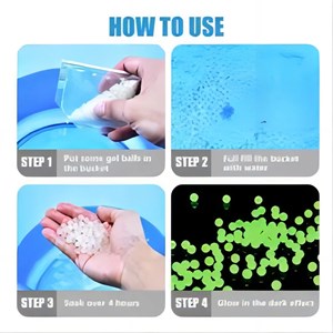 تفنگ اسباب بازی شارژی رگباری تیر ژله ای و شبرنگ مدل SKD CS001S_اسباب بازی تفنگ