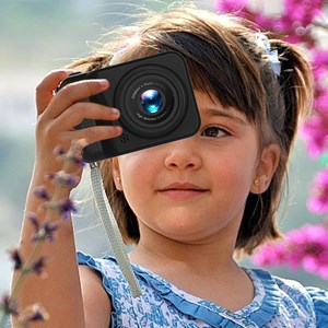 دوربین عکاسی و فیلمبرداری دیجیتال HD کودک مشکی مدل Micro single_اسباب بازی دیجیتال و هوشمند