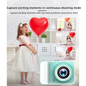 دوربین عکاسی و فیلمبرداری دیجیتال HD کودک سبز مدل Micro single_اسباب بازی دیجیتال و هوشمند