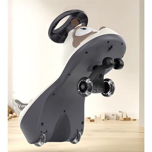 سه چرخه پلاسماکار چراغدار و موزیکال طرح پاپی (لوپ کار) مدل 110_اسباب بازی سه چرخه