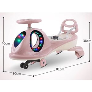 سه چرخه پلاسماکار چراغدار و موزیکال (لوپ کار) مدل 104_اسباب بازی سه چرخه