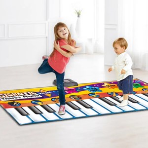 ارگ بزرگ سفره ای کودک 24 کلید مدل Musical Piano Keyboard Touch Playmat_اسباب بازی موسیقی