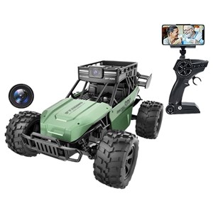 ماشین کنترلی دوربین دار آفرود سبز مدل LH-C050C-1_اسباب بازی ماشین کنترلی