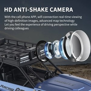 ماشین کنترلی دوربین دار آفرود سبز مدل LH-C050C-1_اسباب بازی ماشین کنترلی