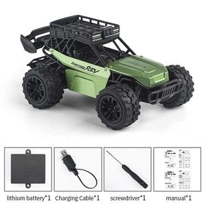 ماشین کنترلی دوربین دار آفرود سبز مدل LH-C050C-1_اسباب بازی ماشین کنترلی