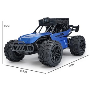 ماشین کنترلی دوربین دار آفرود آبی مدل LH-C050C-1_اسباب بازی ماشین کنترلی