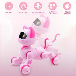 ربات اسباب بازی کنترلی گربه مدل HAPPY KITTEN_اسباب بازی ربات