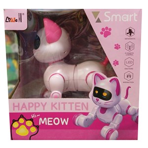 ربات اسباب بازی کنترلی گربه مدل HAPPY KITTEN_اسباب بازی ربات