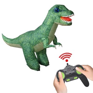 ربات اسباب بازی کنترلی دایناسور بادی به ارتفاع 130 سانتیمتر Inflatable Electric Remote Control Dinosaur_اسباب بازی ربات