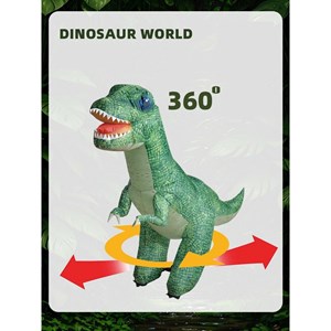 ربات اسباب بازی کنترلی دایناسور بادی به ارتفاع 130 سانتیمتر Inflatable Electric Remote Control Dinosaur_اسباب بازی ربات