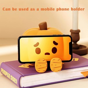 چراغ خواب سیلیکونی شارژی طرح کدو تنبل_اسباب بازی اتاق کودک