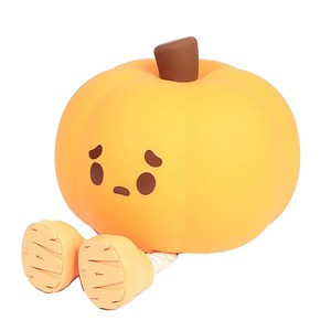 چراغ خواب سیلیکونی شارژی طرح کدو تنبل_اسباب بازی اتاق کودک