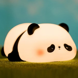 چراغ خواب سیلیکونی شارژی طرح پاندا خوابالو_اسباب بازی اتاق کودک
