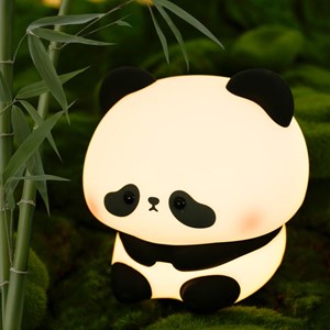 چراغ خواب سیلیکونی شارژی طرح پاندا خجالتی_اسباب بازی اتاق کودک