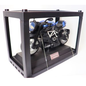 موتور اسباب بازی عقب کش موزیکال همراه با قاب رنگ مشکی_اسباب بازی موتور