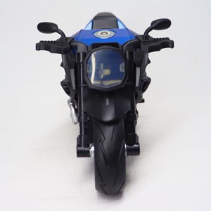 موتور اسباب بازی عقب کش موزیکال همراه با قاب رنگ مشکی_اسباب بازی موتور