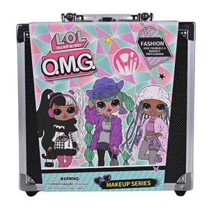 اسباب بازی ست لوازم آرایش و میکاپ چمدانی کودک طرح ال او ال_کیف و اکسسوری