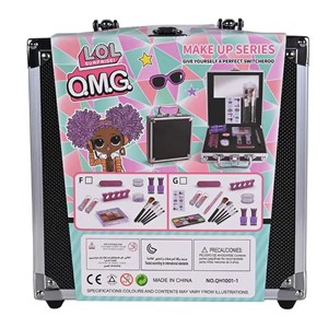 اسباب بازی ست لوازم آرایش و میکاپ چمدانی کودک طرح ال او ال_کیف و اکسسوری