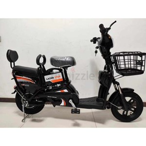 اسکوتر موتور سیکلت برقی پاکشتی دو نفره با باتری قابل حمل مدل LAZER STAR ELECTRIC SCOOTER_اسباب بازی موتور شارژی