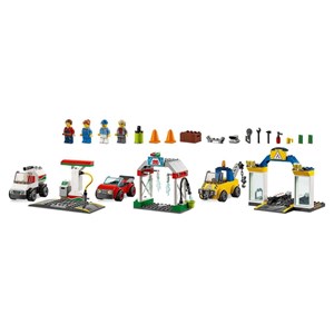 لگو سیتی ایستگاه خدمات خودرو 258 قطعه مدل CITIES 11391_اسباب بازی لگو