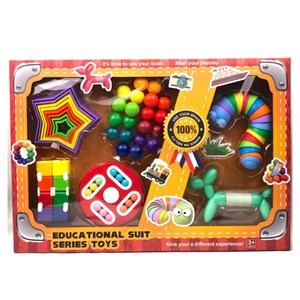 ست اسباب بازی ضد استرس مجموعه 6 عددی_بازی فکری