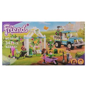 لگو فرندز ماشین درخت کاری 347 قطعه مدل 60168 friends_اسباب بازی لگو