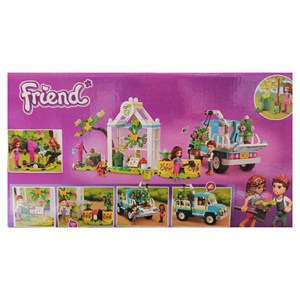 لگو فرندز ماشین درخت کاری 347 قطعه مدل 60168 friends_اسباب بازی لگو