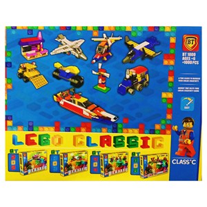 لگو کلاسیک وسایل حمل و نقل 1000 قطعه مدل BT_اسباب بازی لگو