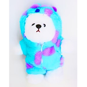 عروسک پولیشی خرس با لباس سالیوان_اسباب بازی عروسک دخترانه