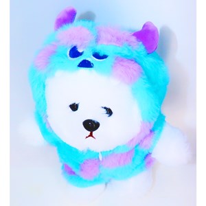 عروسک پولیشی خرس با لباس سالیوان_اسباب بازی عروسک دخترانه