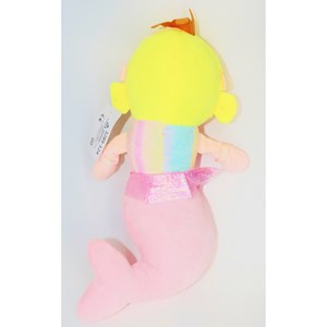 عروسک پولیشی پری دریایی رنگ صورتی_اسباب بازی عروسک دخترانه