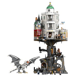 لگو هری پاتر گرین گاتز بانک جادوگران 4803 قطعه مدل HARRY POTTER 88025_اسباب بازی لگو