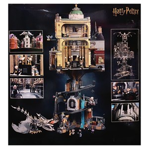 لگو هری پاتر گرین گاتز بانک جادوگران 4803 قطعه مدل HARRY POTTER 88025_اسباب بازی لگو