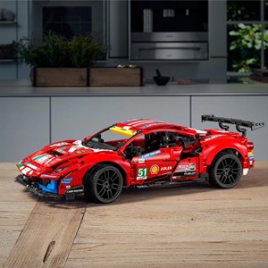 لگو تکنیک ماشین فراری 1677 قطعه مدل 86004 Ferrari 488 GTE_اسباب بازی لگو