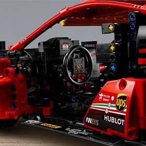 لگو تکنیک ماشین فراری 1677 قطعه مدل 86004 Ferrari 488 GTE_اسباب بازی لگو