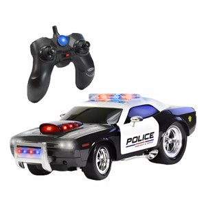ماشین کنترلی شارژی پلیس مدل Muscle king_اسباب بازی ماشین کنترلی