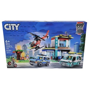 لگو سیتی پایگاه آتش نشانی 777 قطعه مدل CITIES 8012_اسباب بازی لگو