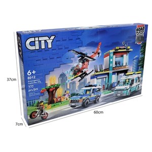 لگو سیتی پایگاه آتش نشانی 777 قطعه مدل CITIES 8012_اسباب بازی لگو